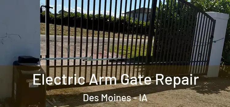  Electric Arm Gate Repair Des Moines - IA