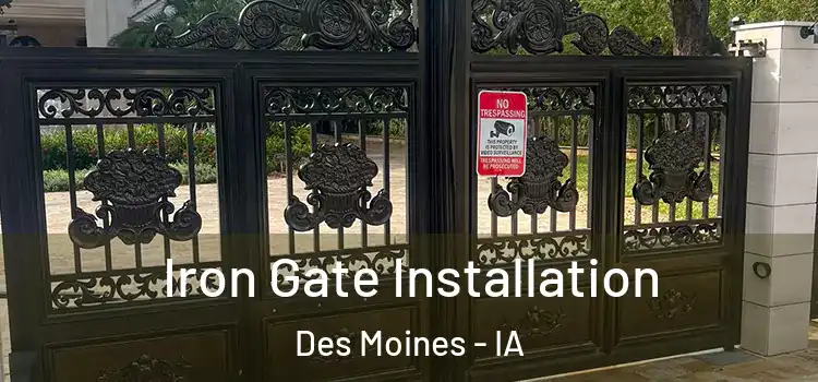  Iron Gate Installation Des Moines - IA