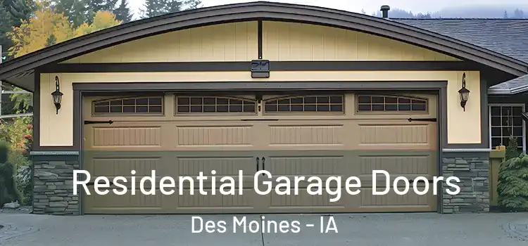  Residential Garage Doors Des Moines - IA